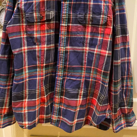 Ralph Lauren slim fit cotton plaid shirt - Picture 2 of 6